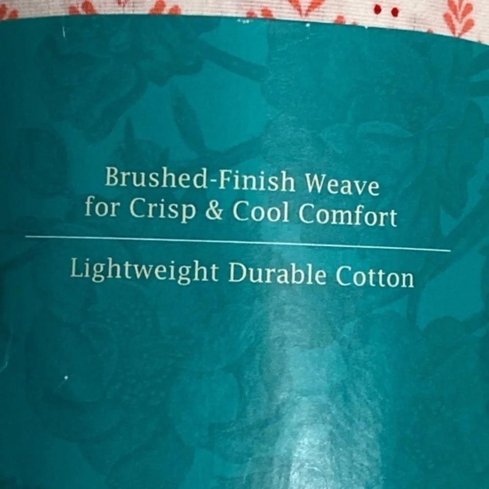 The Pioneer Woman Pillow Case‎ Set Starburst Geo 300 Thread Count Cotton